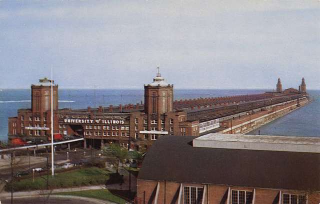 Navy Pier And University Of Illinois, Chicago, Illinois
