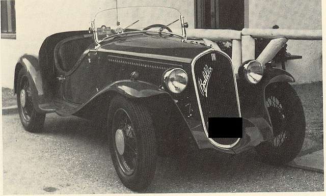 Fiat 508 Balilla Sport (1934)Italiano: FIAT 508 S "Balilla" Spider Sport "Coppa d'Oro" del 1934