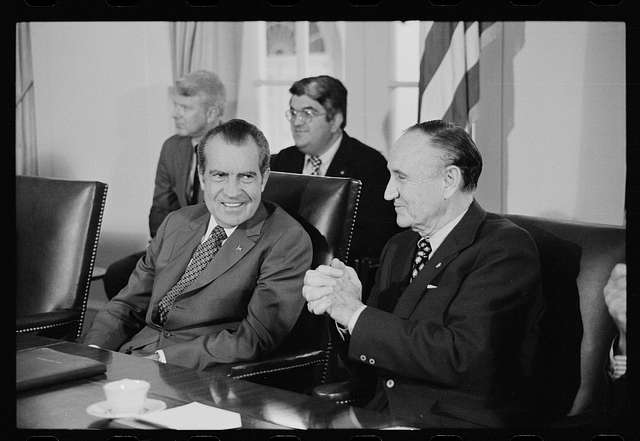 President Nixon and Sec. of State Kissinger