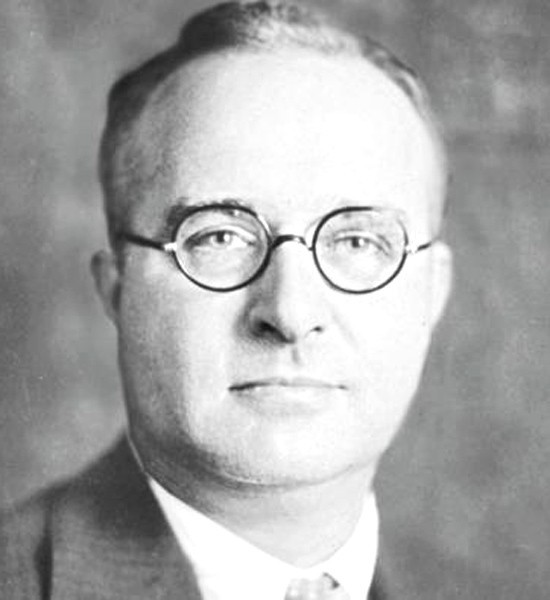 Portrait of Thomas Midgley Jr., an American mechanical engineer and chemist.