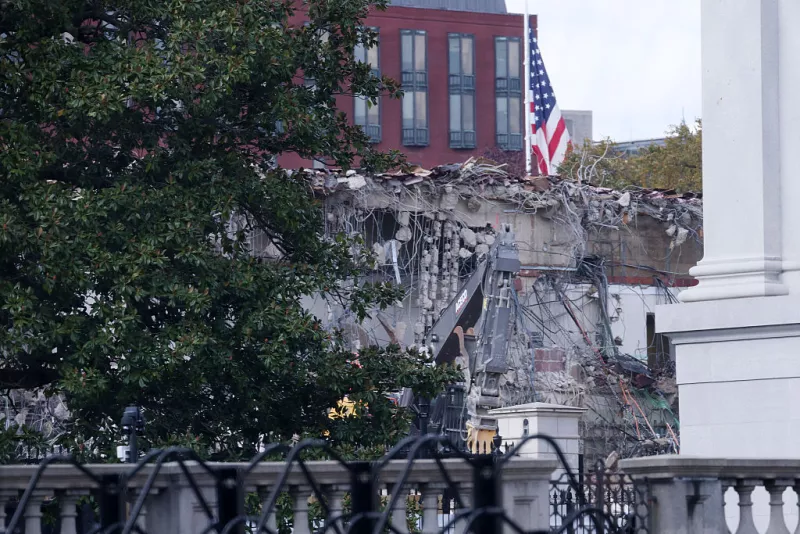 White House Demolition 2025