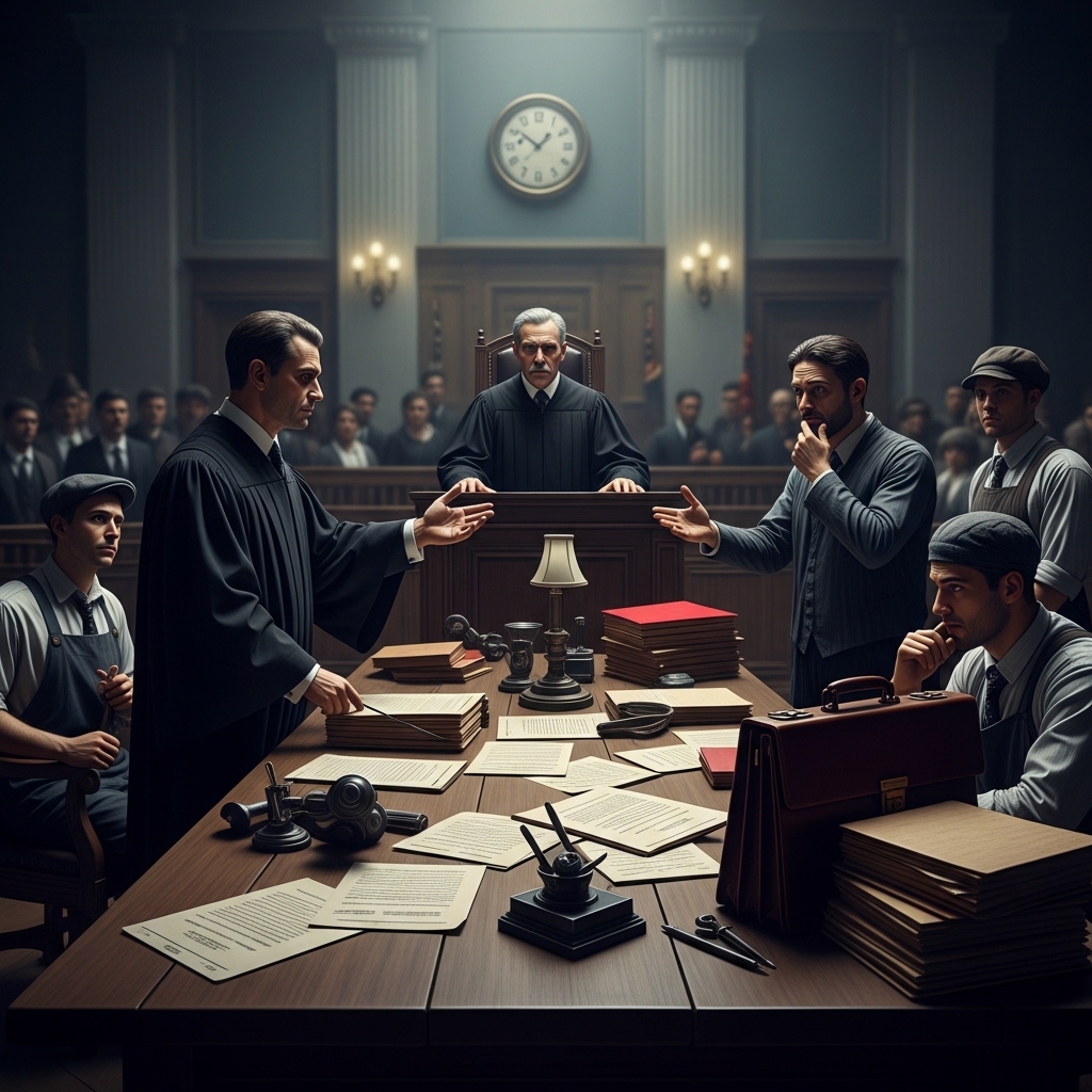 20th-Century Courtroom