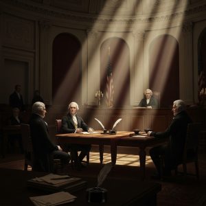 A Tense Courtroom