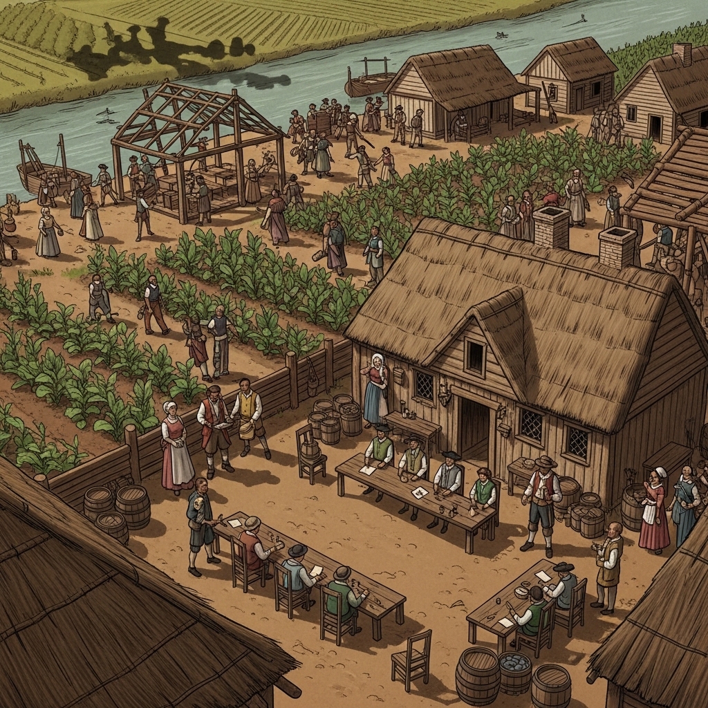 Early 17th century America